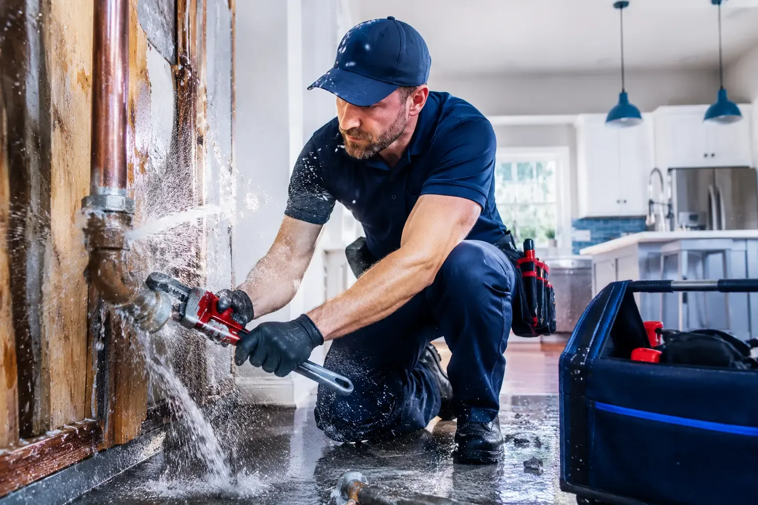 Local emergency pipe repair professionals in Breedsville, MI